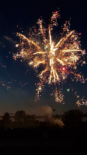 Das Feuerwerk bot den perfekten Abschluss für diesen Abend